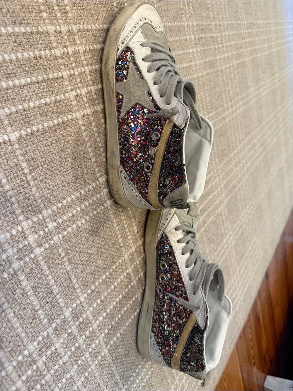 Golden Golden MidStar limited Edition sparkle sneakers